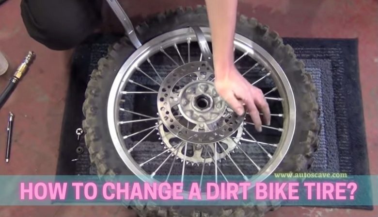 How to change a dirt bike tire